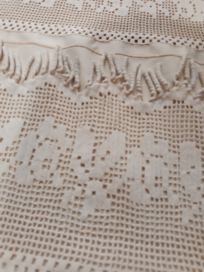 Retro 140X40 Püsküllü Runner Krem - Görsel 3