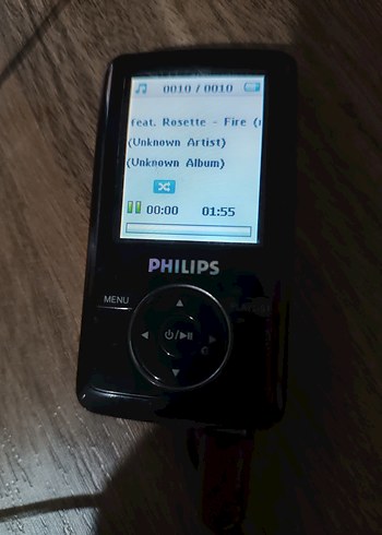 Philips Siyah Mp3 Calar