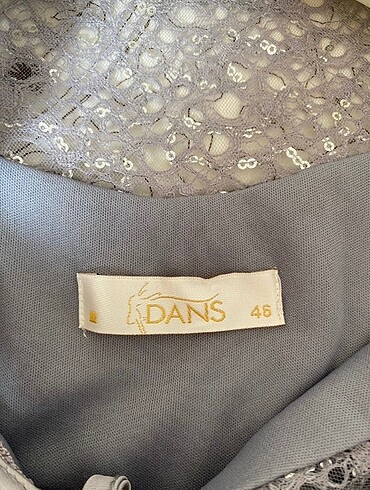 Gri midi boy elbise - Görsel 7