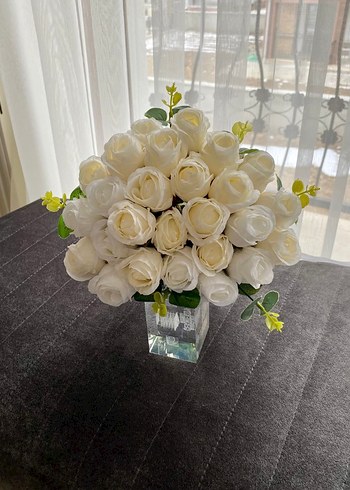 Gelin Çiçeği Gül Buketi - Görsel 6