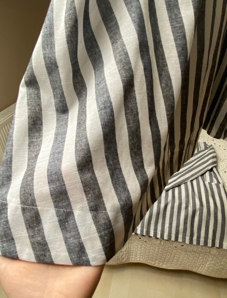 Etek-Gömlek Keten Takım - Görsel 3