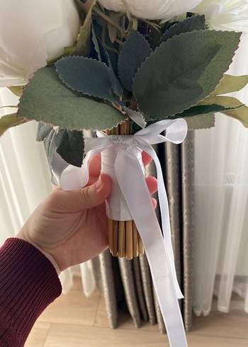 Beyaz Gelin Buketi - Görsel 4