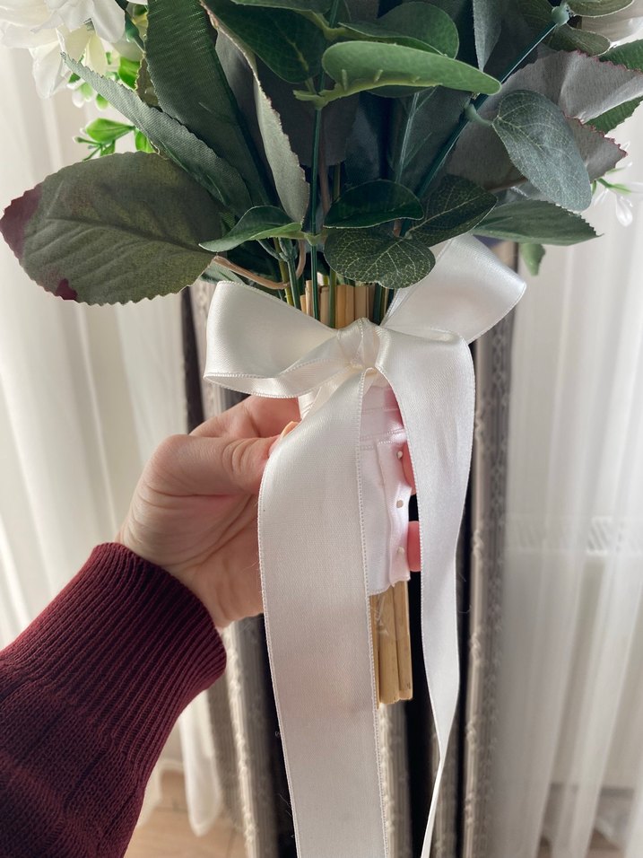 Beyaz Gelin Buketi - Görsel 4