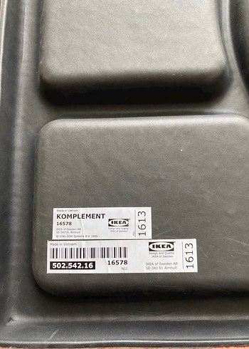 İkea Koyu Kırmızı Takı Organizeri - Görsel 4