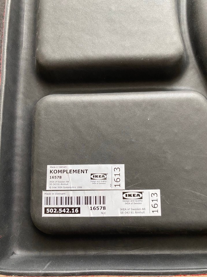 İkea Koyu Kırmızı Takı Organizeri - Görsel 4