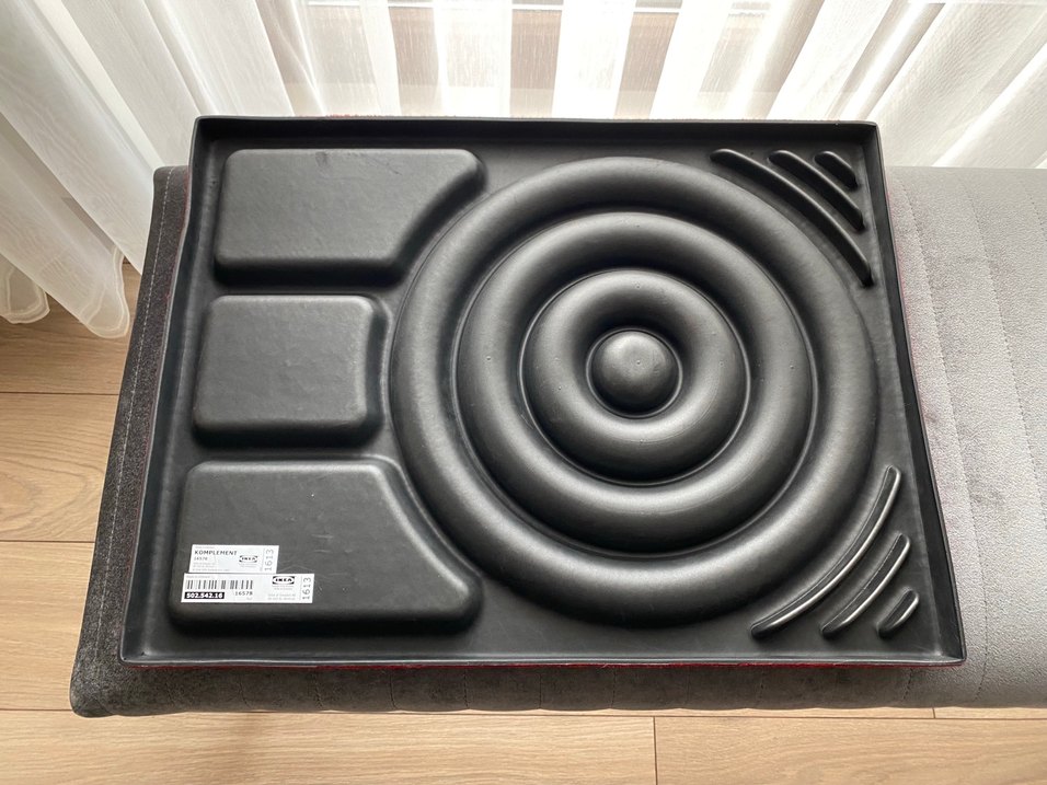 İkea Koyu Kırmızı Takı Organizeri - Görsel 3