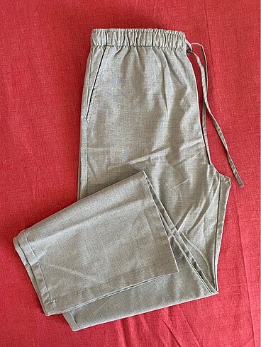 Stradivarius Keten Karışımlı Pantolon