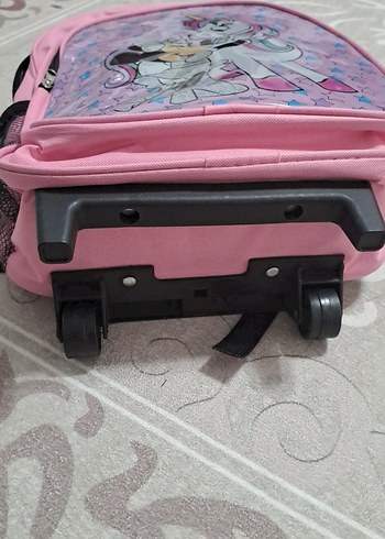 Çocuk Okul Çantası Unicorn ve Minnie tekerlekli çanta DEFACTO