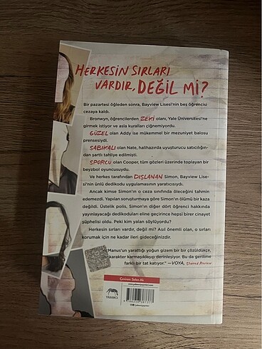  Birimiz yalan söylüyor kitap