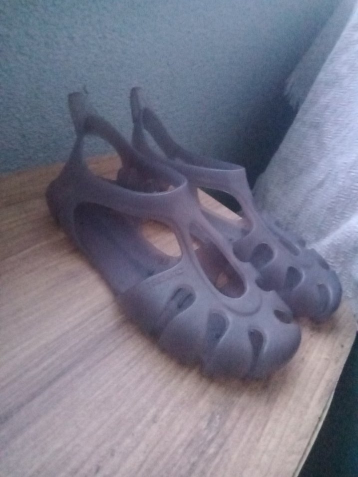 Gri Erkek Su Ayakkabısı Tokalı - Görsel 4