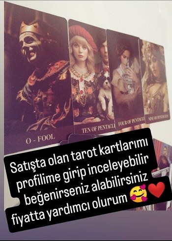 Tarot Kartları Profilime girip inceleyebilirsiniz