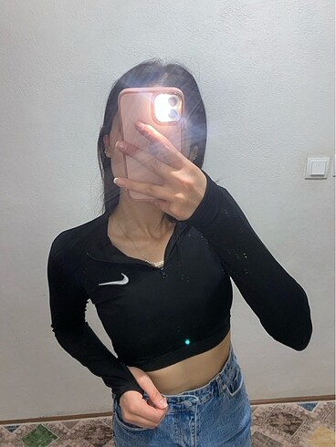 Siyah Nike bluz