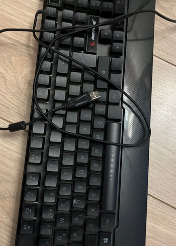 Kablolu Siyah Mekanik Klavye - Görsel 2