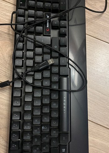 Kablolu Siyah Mekanik Klavye - Görsel 4