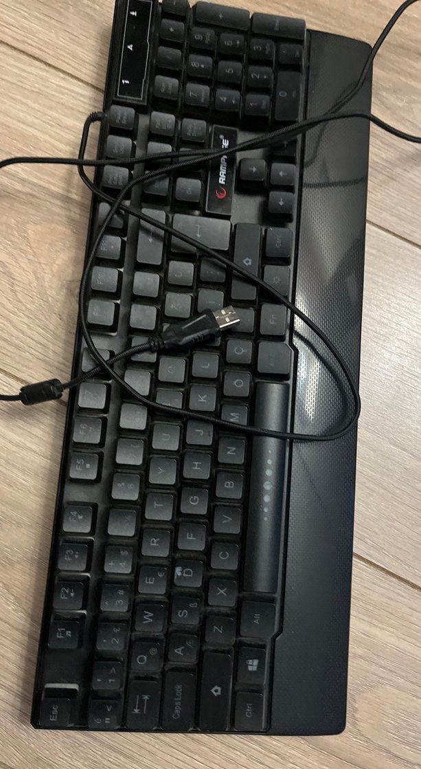 Kablolu Siyah Mekanik Klavye - Görsel 2