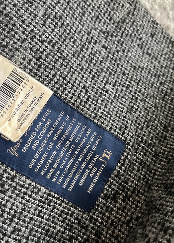 Gri Erkek Düğmeli Ceket, Notch Yaka, Regular Fit - Görsel 6