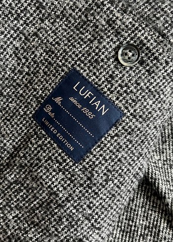 Gri Erkek Düğmeli Ceket, Notch Yaka, Regular Fit - Görsel 5