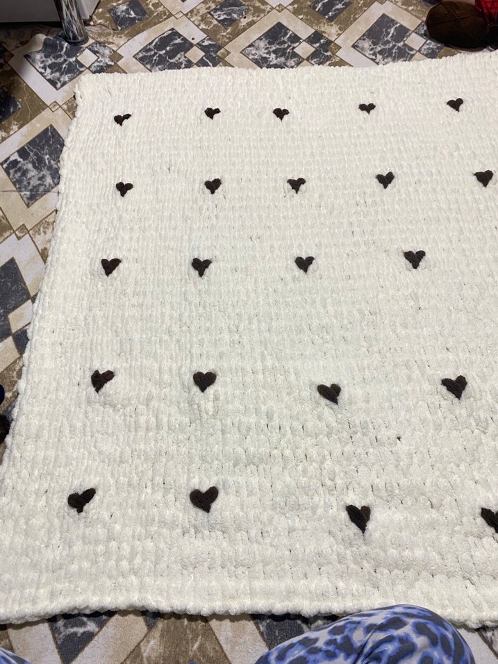 Örgü bebek Battaniyesi - Görsel 2