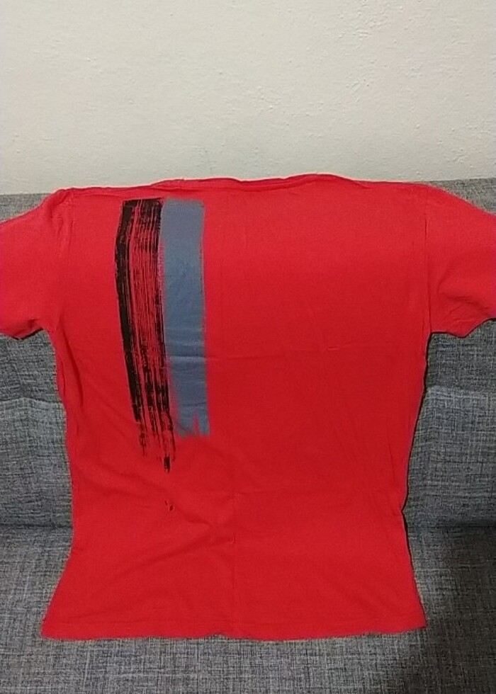 Kırmızı renk LTB T-shirt - Görsel 2