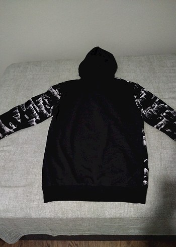 NASA Baskılı Kapüşonlu Erkek Çocuk Sweatshirt - Görsel 2