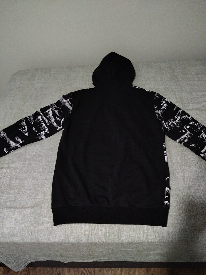 NASA Baskılı Kapüşonlu Erkek Çocuk Sweatshirt - Görsel 2