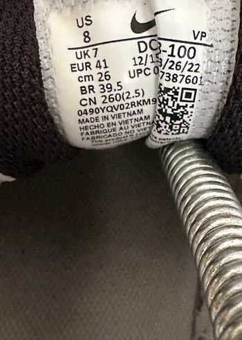 Nike Mavi Gri Baskılı Bağcıklı Erkek Spor Ayakkabı
