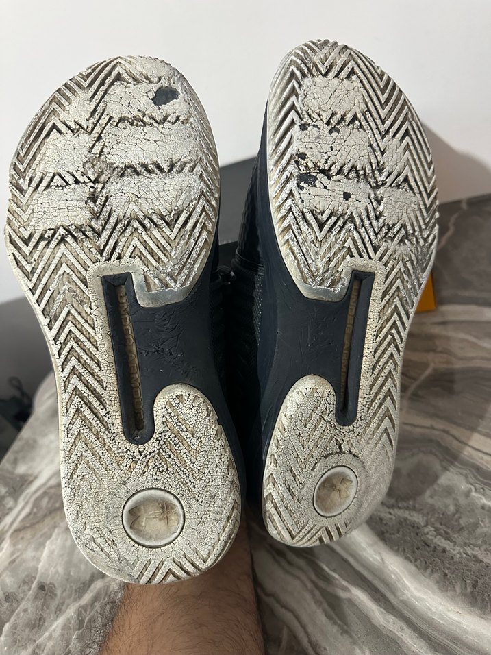 Siyah Under Armour Erkek Spor Ayakkabı - Görsel 5