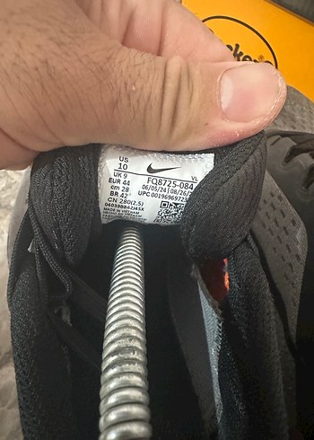 Gri Erkek Spor Ayakkabı Bağcıklı Nike - Görsel 6