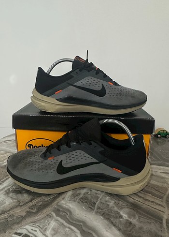 Gri Erkek Spor Ayakkabı Bağcıklı Nike - Görsel 2