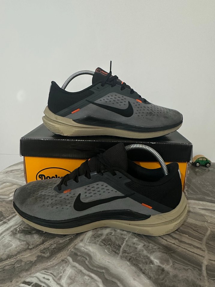 Gri Erkek Spor Ayakkabı Bağcıklı Nike - Görsel 2