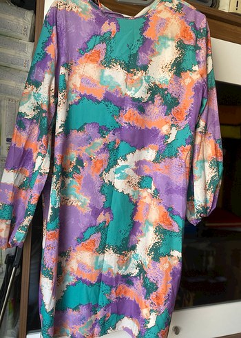 Renkli Batik Desenli Tunik - Görsel 4