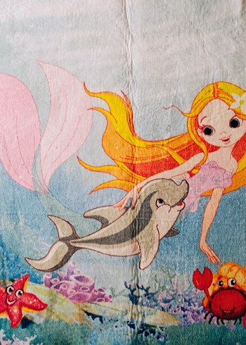 Pastel Renkli Baskılı Çocuk Halısı - Görsel 3