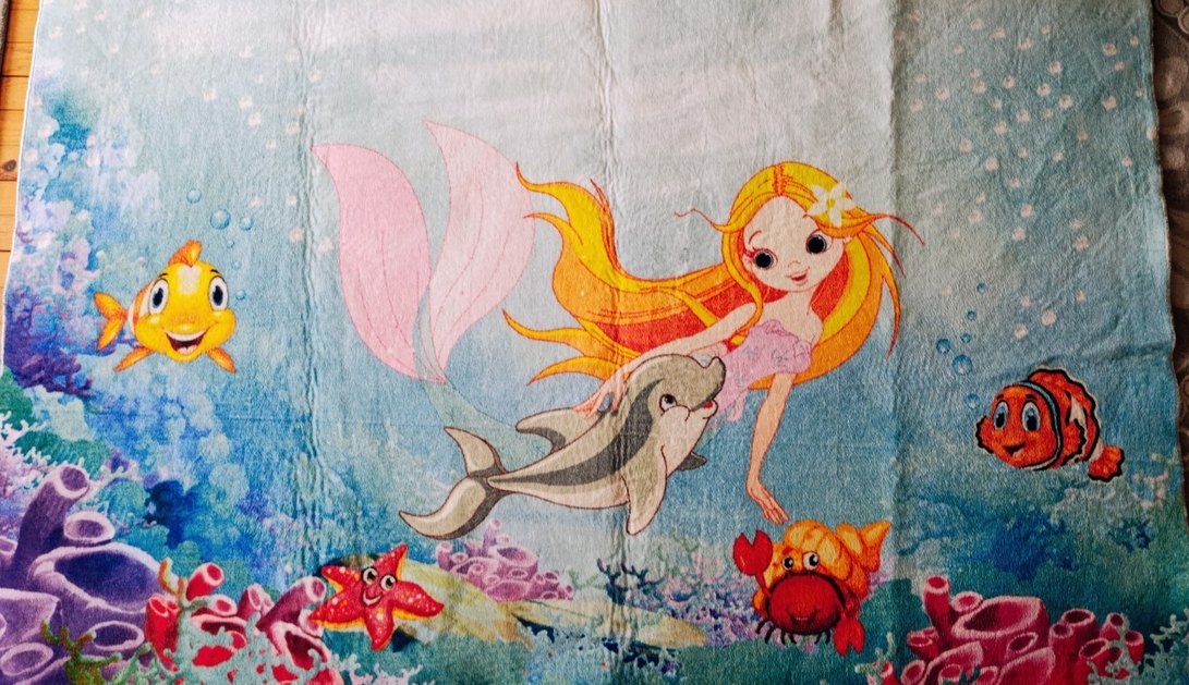 Pastel Renkli Baskılı Çocuk Halısı - Görsel 3