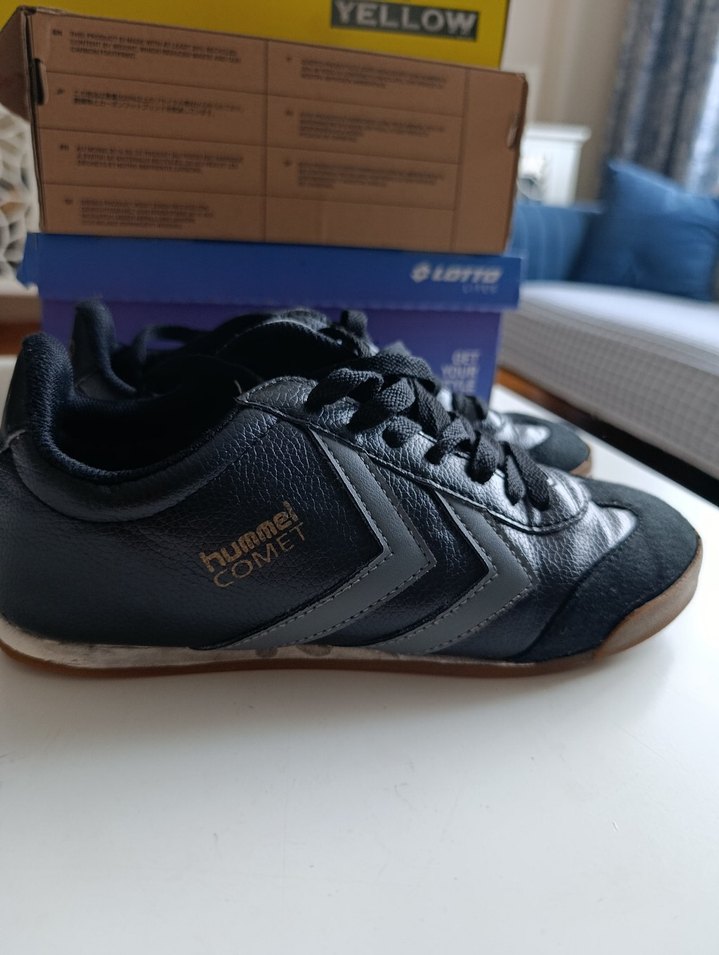 siyah bağcıklı Kadın Spor Ayakkabı - Görsel 3