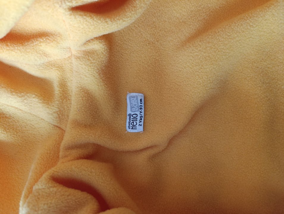 Kapüşonlu Sarı Erkek Çocuk Mont - Görsel 3