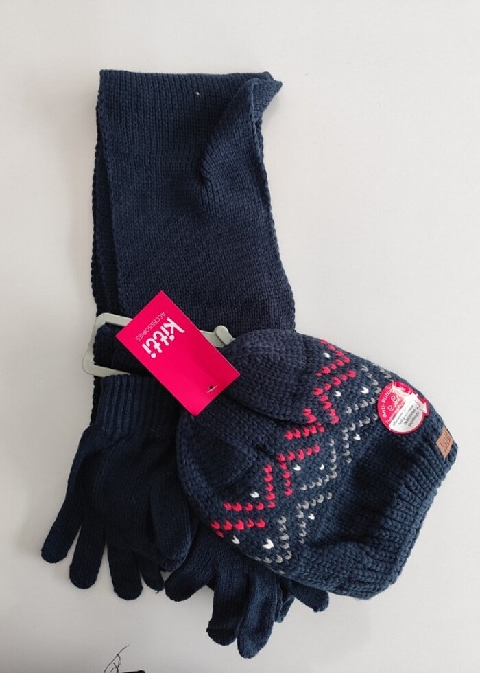 Bere Atkı Eldiven Takım  Kız - Erkek  - Görsel 2