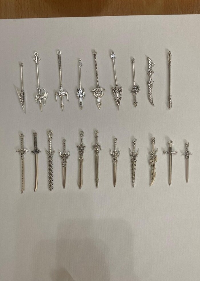 Sword Kılıç Kolye ucu - Görsel 2