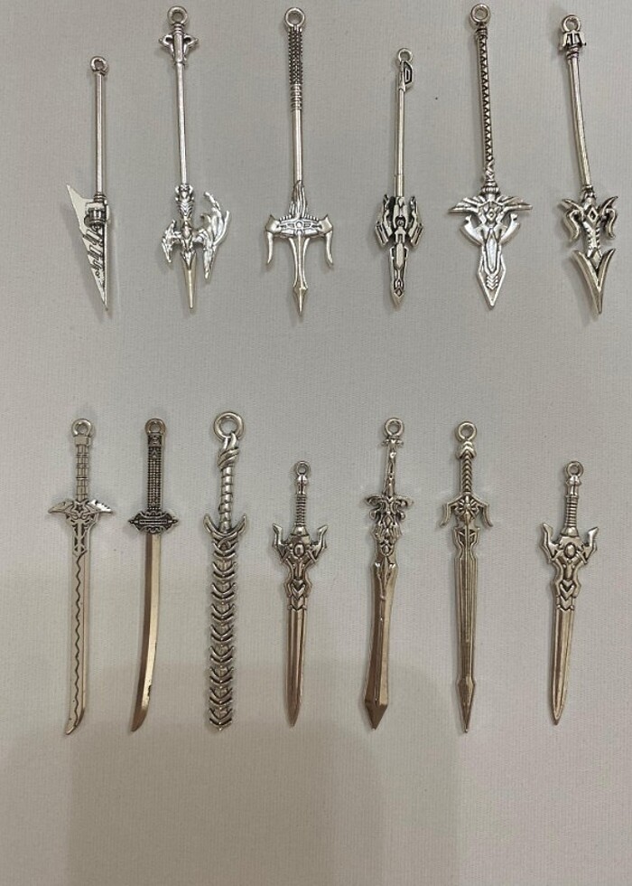 Sword Kılıç Kolye ucu - Görsel 3