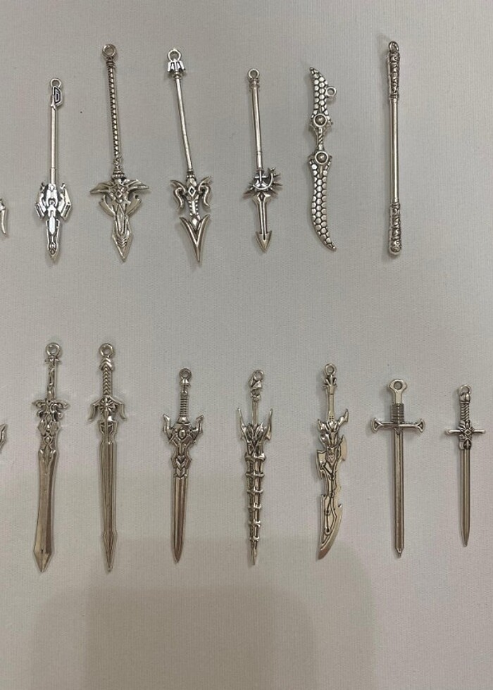 Sword Kılıç Kolye ucu - Görsel 4