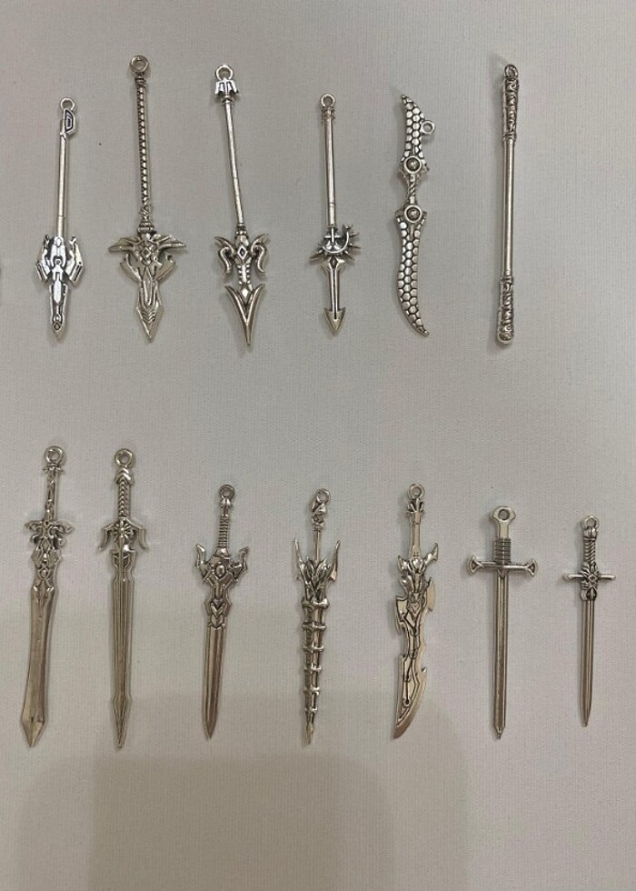 Sword Kılıç Kolye ucu - Görsel 5