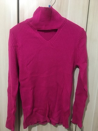Pembe boğazlı kazak