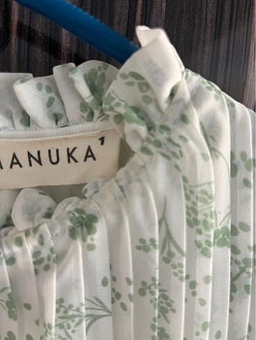 m Beden yeşil Renk Manuka elbise