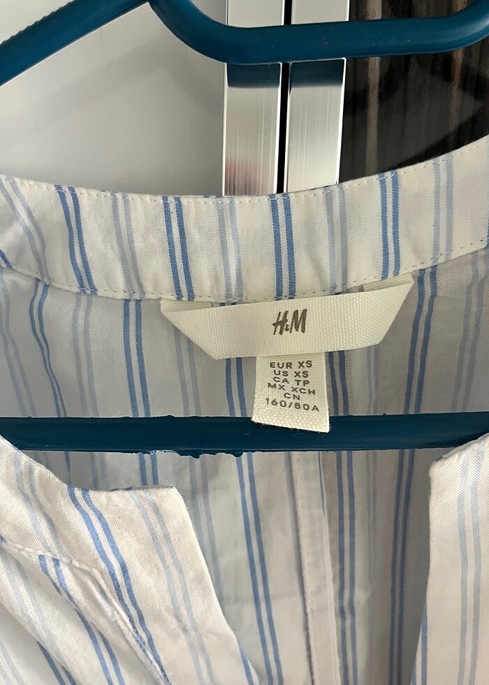H&M gömlek elbise - Görsel 2