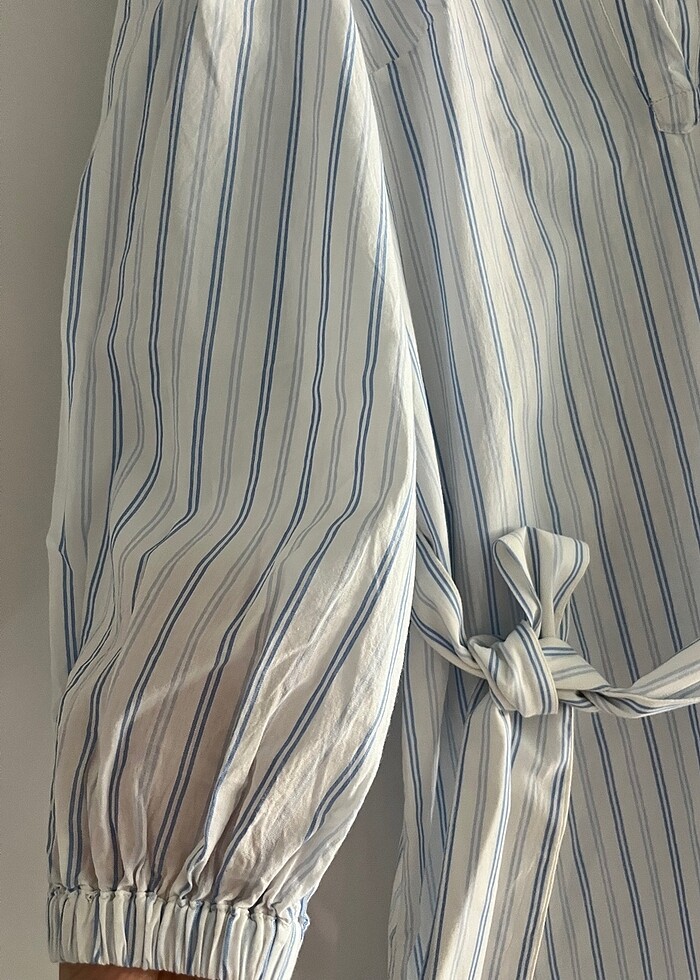 H&M gömlek elbise - Görsel 4