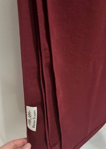 Bordo Freshscarfs Şal - Görsel 4