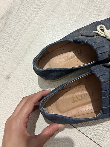 Mavi loafer - Görsel 3
