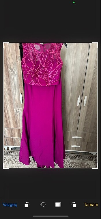 Pembe balık model abiye - Görsel 3