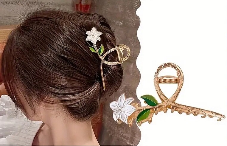 Çiçekli tokalar - Görsel 3