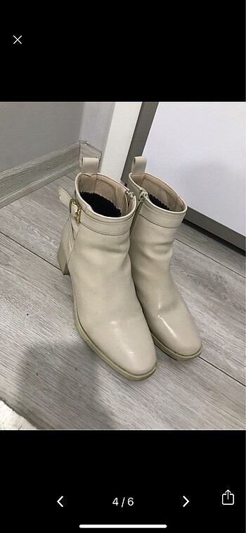 38 Beden camel Renk Kadın topuklu bot
