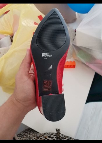 Elle Kırmızı Stiletto Topuklu Kadın Bot - Görsel 7